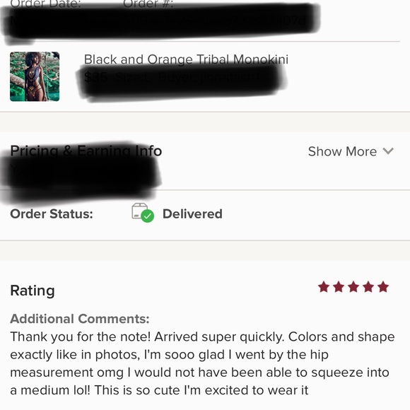 Sexy Yellow & Blue Tribal Monokini - Picture 12 of 12